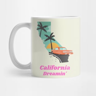 California Dreamin' Retro Mug
